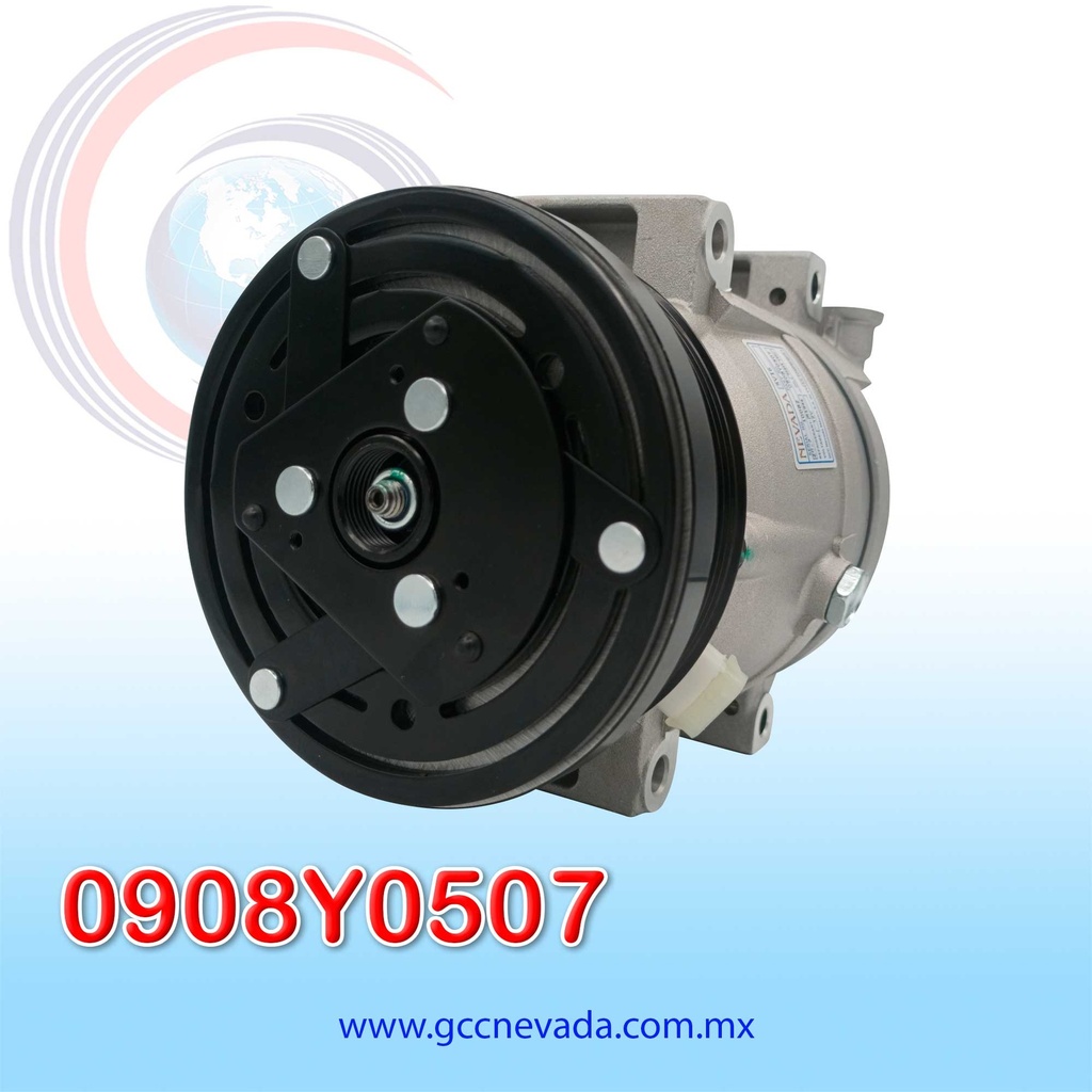 COMPRESOR GM AVEO V-5 AÑO 14/19 R-134-A T/P 6PK NEVADA ASIA
