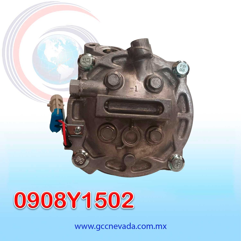 COMPRESOR CHEVROLET TRACKER AÑO 13/16 / SONIC / ONIX / COBALT AÑO 13/19 R-134A 6PK 12V NEVADA ASIA