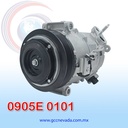 COMPRESOR DODGE DART AÑO 13/16 6PK 120MM 12V  R-134-A ASIA