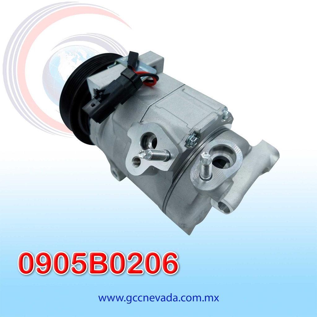 COMPRESOR RAM 1500 AÑO 11-13 / 2500/3500 11-24 / 4000 11-20 / 4500/5500 14-20 R-134-A T/P 6PK 124MM 12V 10SRE18C NEVADA ASIA