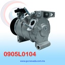 COMPRESOR DODGE JOURNEY AÑO 11-19 / GRAND CARAVAN 11-20 / CHRYSLER TOWN & COUNTRY 11-16 / VOLKSWAGEN ROUTAN 11-14 T/P R-134-A 6PK 119MM 12V 10SRE20C NEVADA ASIA