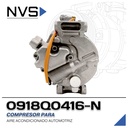 COMPRESOR TOYOTA YARIS L4 AÑO 06-12 4PK 120MM 12V 5SE11C NVS