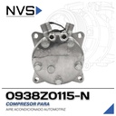 COMPRESOR 508 STD R-134-A 8 OREJAS ORING 2A NEVADA ASIA