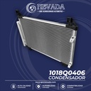 CONDENSADOR TOYOTA YARIS AÑO 06/15 R-134-A NEVADA ASIA