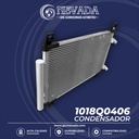 CONDENSADOR TOYOTA YARIS AÑO 06/15 R-134-A NEVADA ASIA