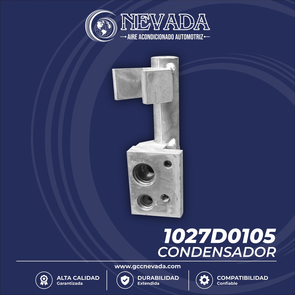 CONDENSADOR KIA RIO / HYUNDAI VELOSTER 13/16 / HYUNDAI ACCENT 13/17 C/FILTRO NEVADA ASIA