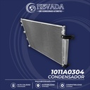 CONDENSADOR JEEP CHEROKEE AÑO 14/18 R-134-A C/FILTRO NEVADA ASIA
