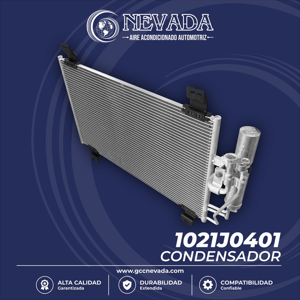 CONDENSADOR MAZDA CX-3 AÑO 16/20 NEVADA ASIA