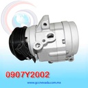 COMPRESOR FORD FUSION AÑO 06-09 R-134-A SCROLL T/P 6PK ENSAMBLADO IMP