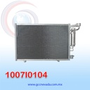 CONDENSADOR FORD FIESTA/ECOSPORT AÑO 14-19 L4 1.6L / FORD FIGO 16-19 C/FILTRO R-134-A NEVADA ASIA