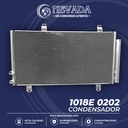 CONDENSADOR TOYOTA CAMRY AÑO 07-11 C/FILTRO NEVADA