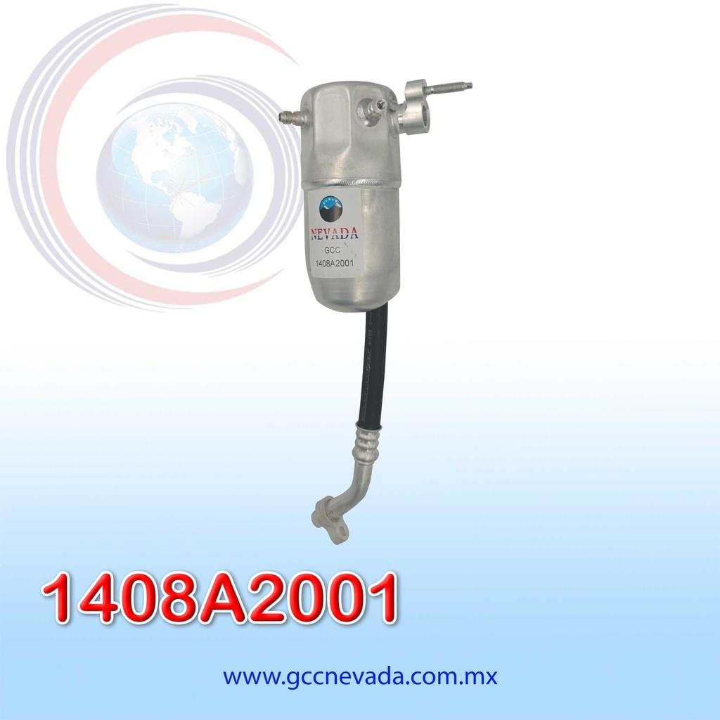 DESHIDRATADOR  GM TRAIL BLAZER AÑO 01-09 C/BLOCK R-134-A  NEVADA