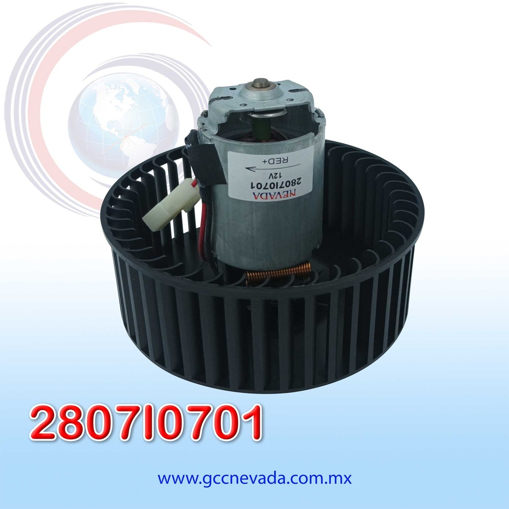 BLOWER MOTOR FORD FIESTA AÑO 04/06 CW GIRO IZQUIERDO C/T NEVADA ASIA