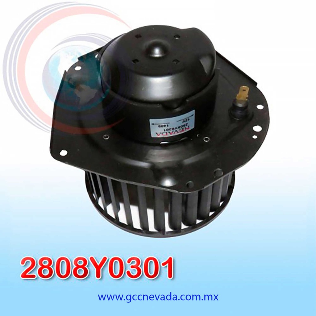 BLOWER MOTOR GM MALIBU / CAPRICE AÑO 80/90 CWW GIRO DERECHO C/T NEVADA ASIA