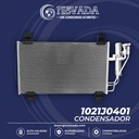 CONDENSADOR MAZDA CX-3 AÑO 16-20 NEVADA 