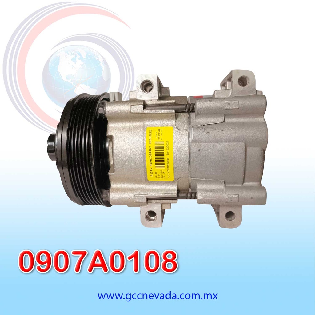 COMPRESOR FORD BRONCO FX-15 AÑO 96/01 T/P 6PK DENSO JAPON