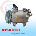 COMPRESOR MITSUBISHI L200 SPORTERO AÑO 08-15 / TRITON 05-14 T/P 2.5LTS DIESEL 1A 124MM 12V DKS15D VALEO TAILANDIA