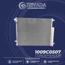 CONDENSADOR HONDA CIVIC AÑO 16/21 R-134-A C/FILTRO 22.7X17.7X12MM NEVADA
