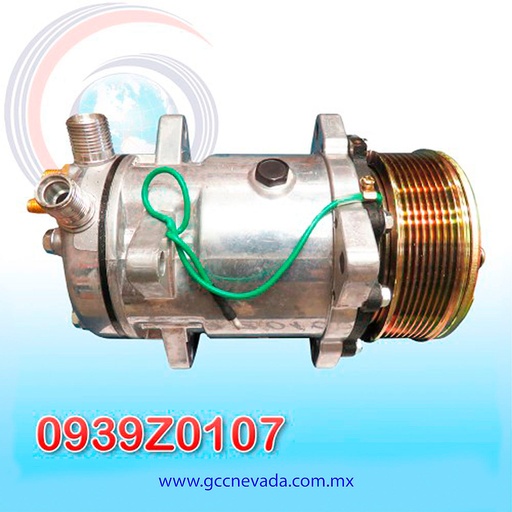 [0939Z0107] COMPRESOR 510 STD R-134-A O-RING 24V 8PK NEVADA