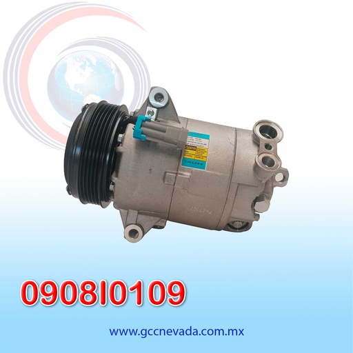 [0908I0109] COMPRESOR CHEVROLET CAVALIER AÑO 02-05 / MALIBU AÑO 10-12 5PK 12V DELPHI BRASIL