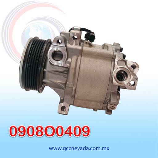 [0908O0409] COMPRESOR CHEVROLET SPARK AÑO 16/22  5PK 12V SCSE06C ACDELCO USA