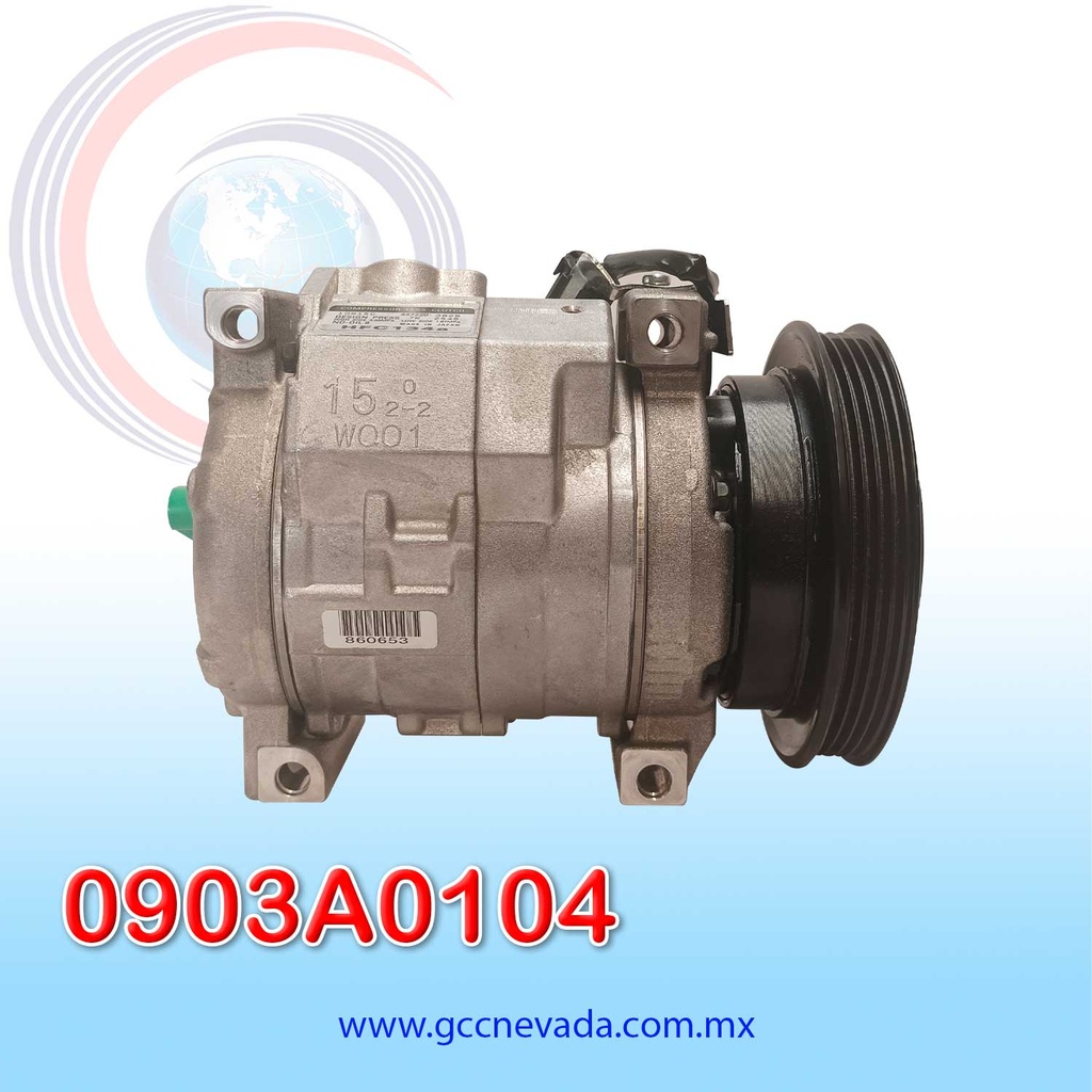 COMPRESOR CHRYSLER NEON AÑO 00/02 T/P 4PK NEVADA ASIA
