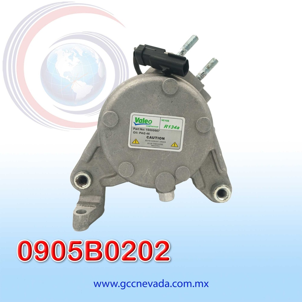 COMPRESOR DODGE RAM AÑO 05/09 7PK VALEO ASIA