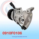 COMPRESOR HYUNDAI ACCENT 11/17 / KIA RIO 12/17 C/VAL ELECT T/P 6PK 12V DVE12 DOOWON KOR