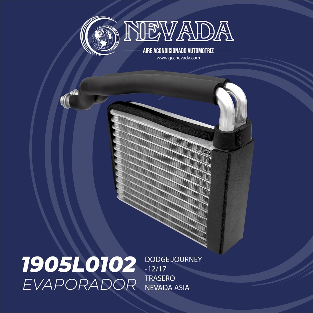 EVAPORADOR DODGE JOURNEY AÑO 12/17 TRASERO NEVADA ASIA