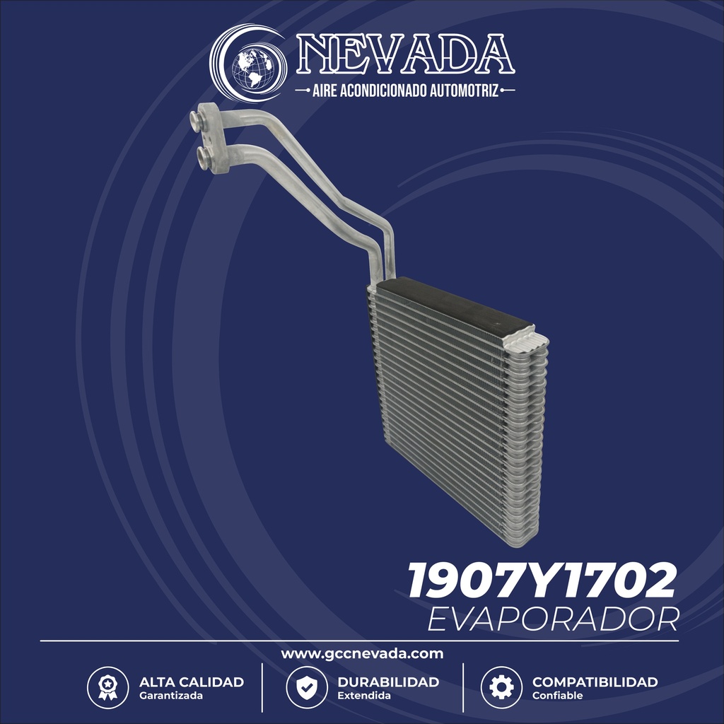 EVAPORADOR FORD RANGER AÑO 14/17 NEVADA ASIA