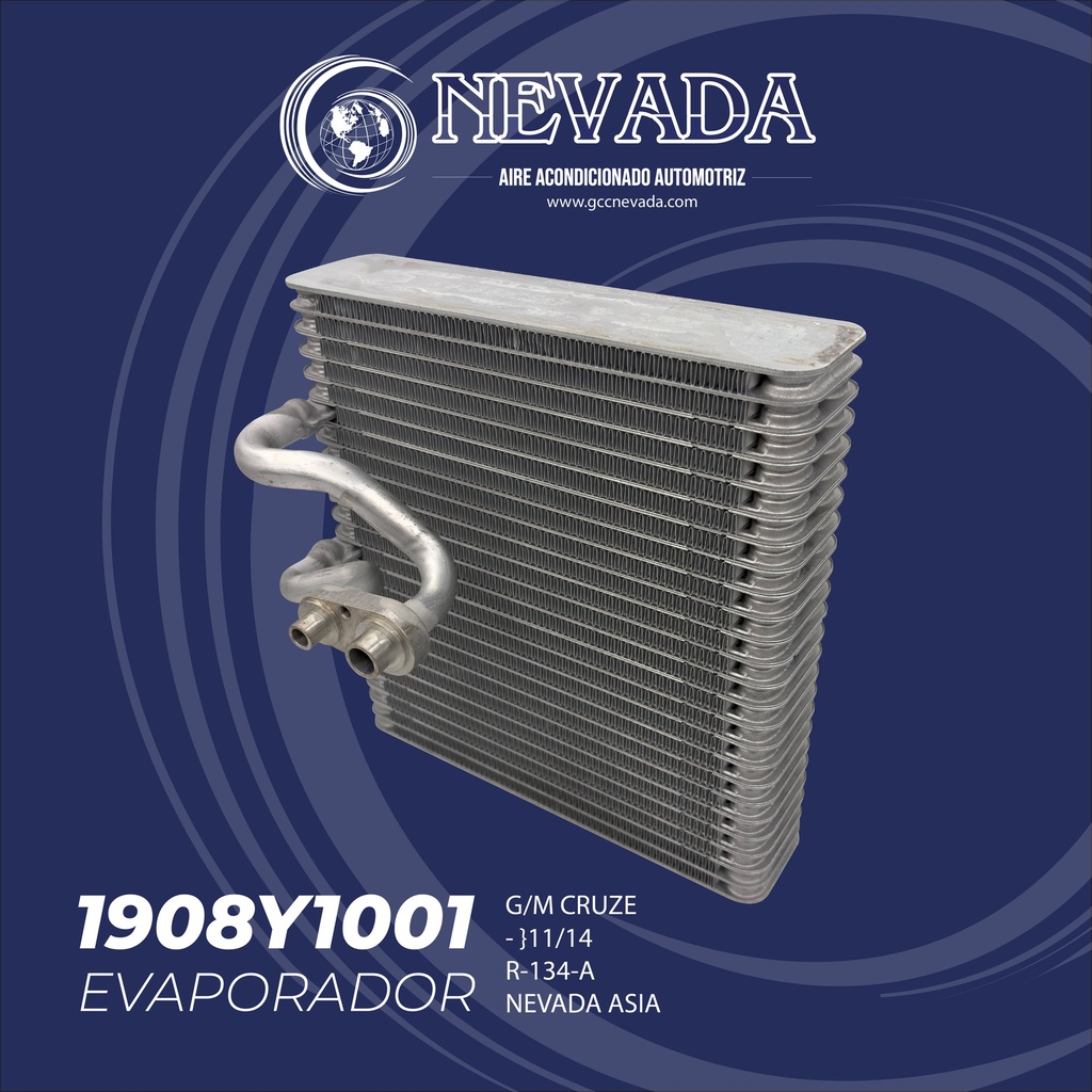 EVAPORADOR G/M CRUZE AÑO 11/14 NEVADA ASIA