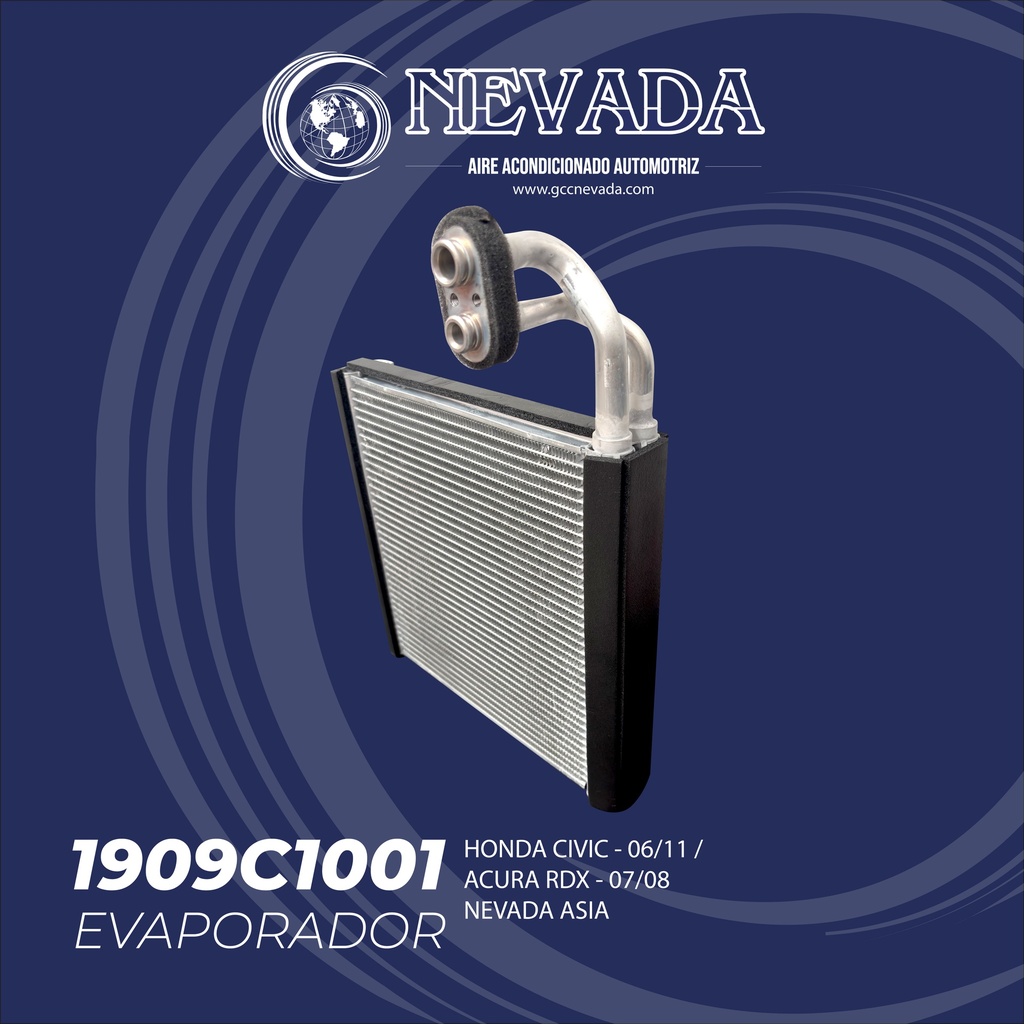 EVAPORADOR HONDA CIVIC AÑO 06/11 / ACURA RDX AÑO 07/08 NEVADA ASIA