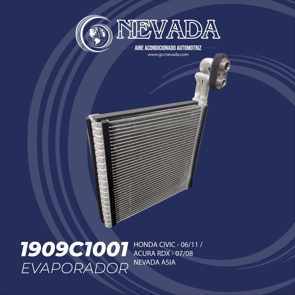 EVAPORADOR HONDA CIVIC AÑO 06/11 / ACURA RDX AÑO 07/08 NEVADA ASIA