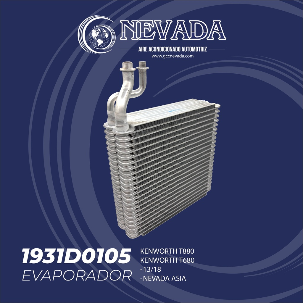 EVAPORADOR KENWORTH T880 / T680 AÑO 13/18 NEVADA ASIA