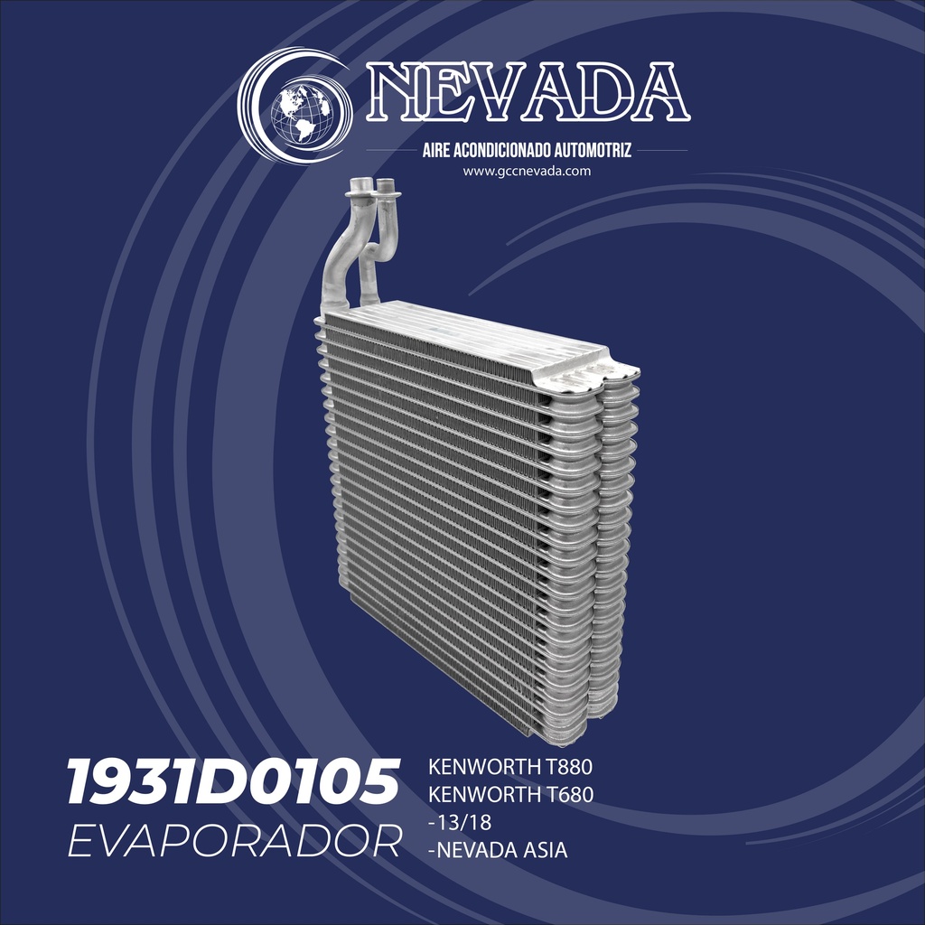 EVAPORADOR KENWORTH T880 / T680 AÑO 13/18 NEVADA ASIA