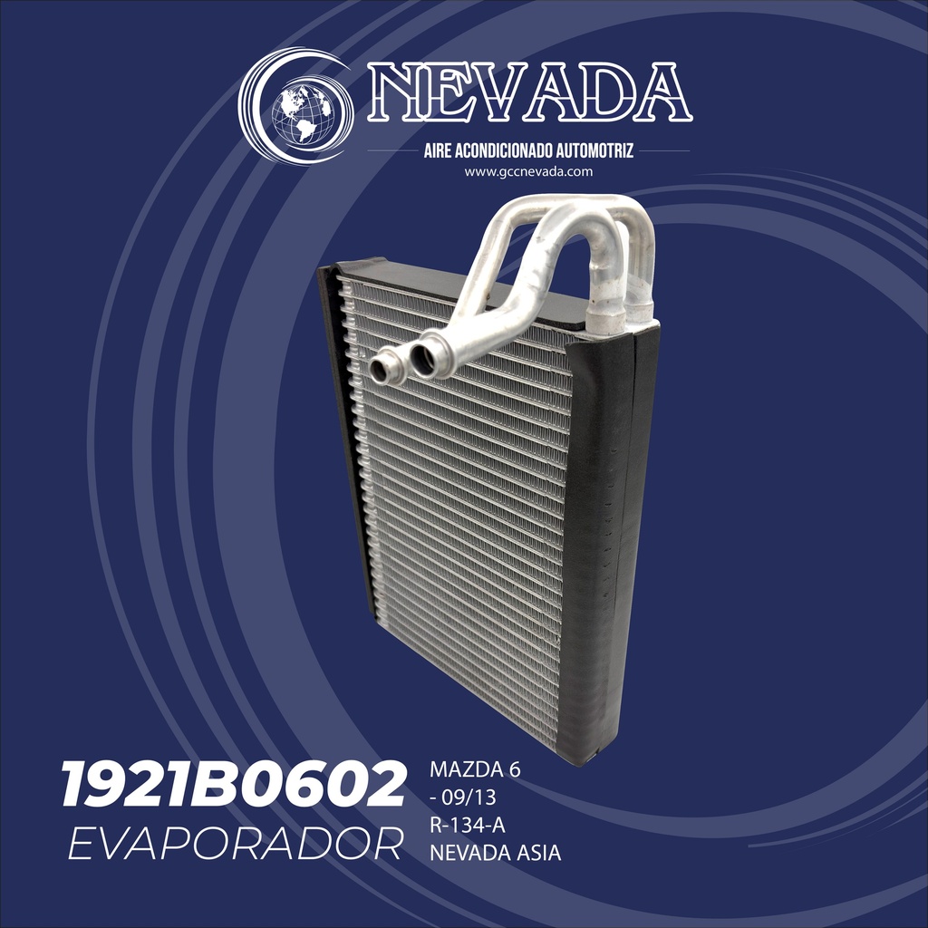 EVAPORADOR MAZDA 6 AÑO 09/13 NEVADA ASIA