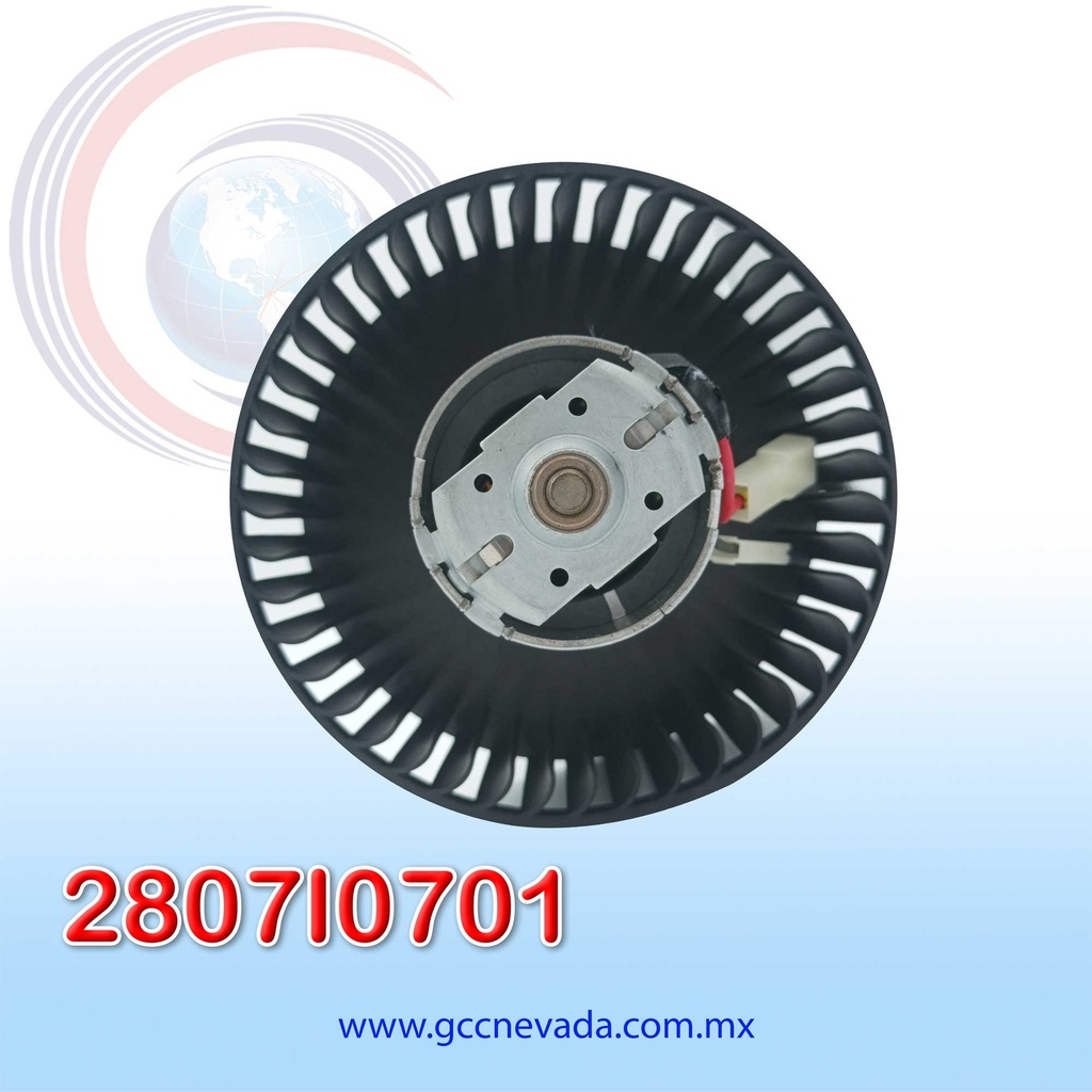 BLOWER MOTOR FORD FIESTA AÑO 04/06 CW GIRO IZQUIERDO C/T NEVADA ASIA