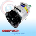 COMPRESOR G/M AVEO V-5 AÑO 04/09 T/P 6PK NEVADA ASIA