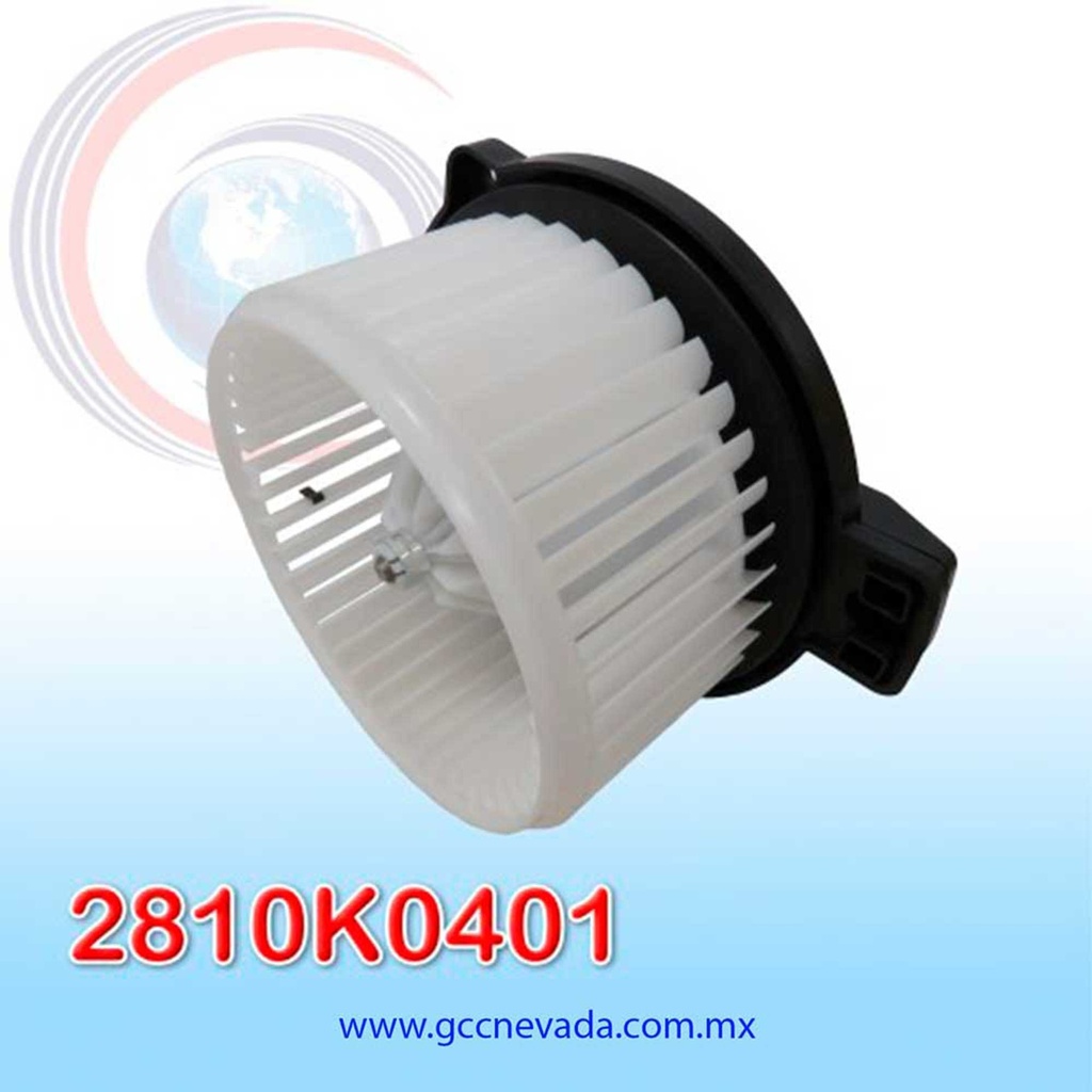 BLOWER MOTOR HYUNDAI TUCSON IX35 AÑO 08/12 CW GIRO IZQUIERDO 12V C/T NEVADA ASIA