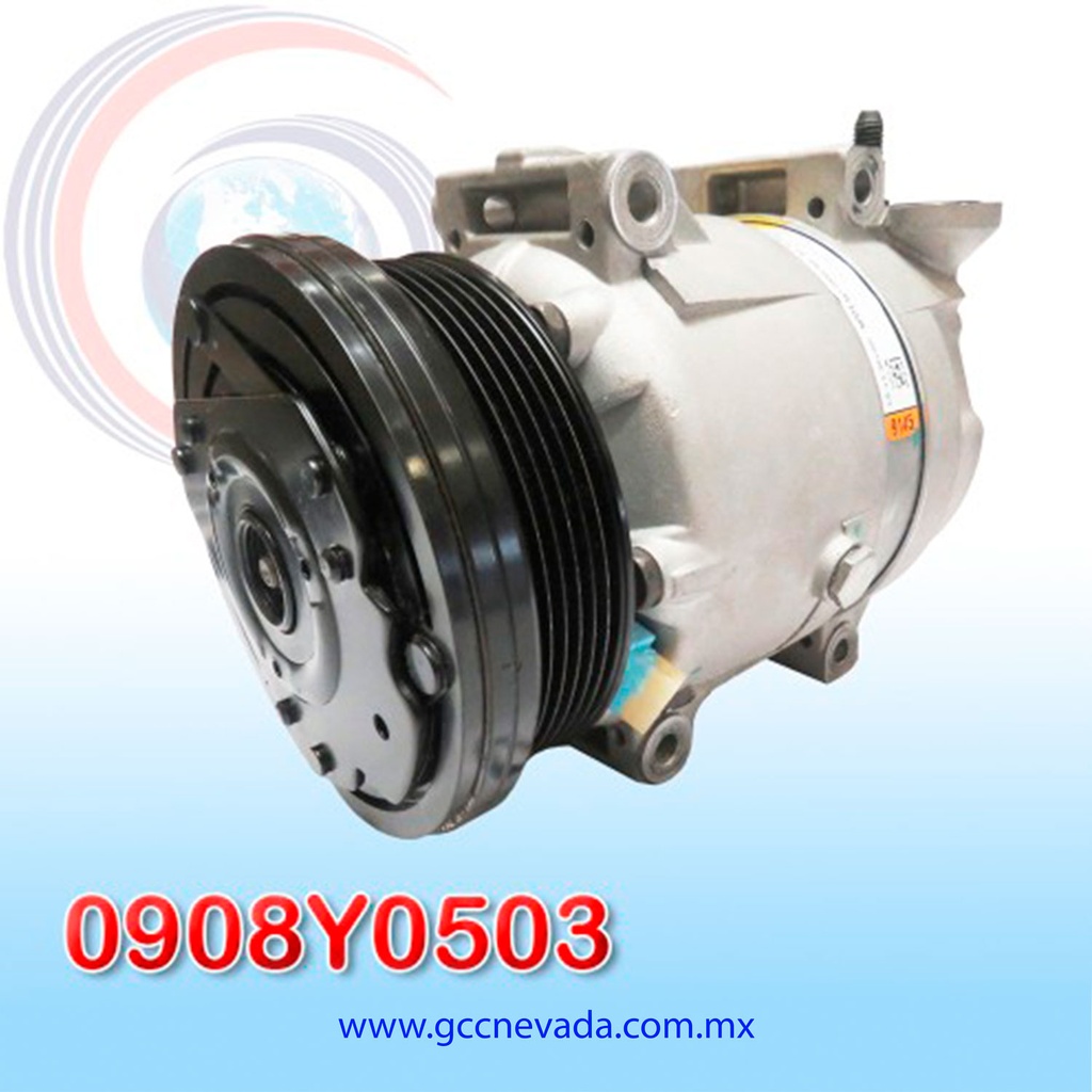 COMPRESOR G/M AVEO V-5 AÑO 04/09 T/P 6PK DELPHI COREA