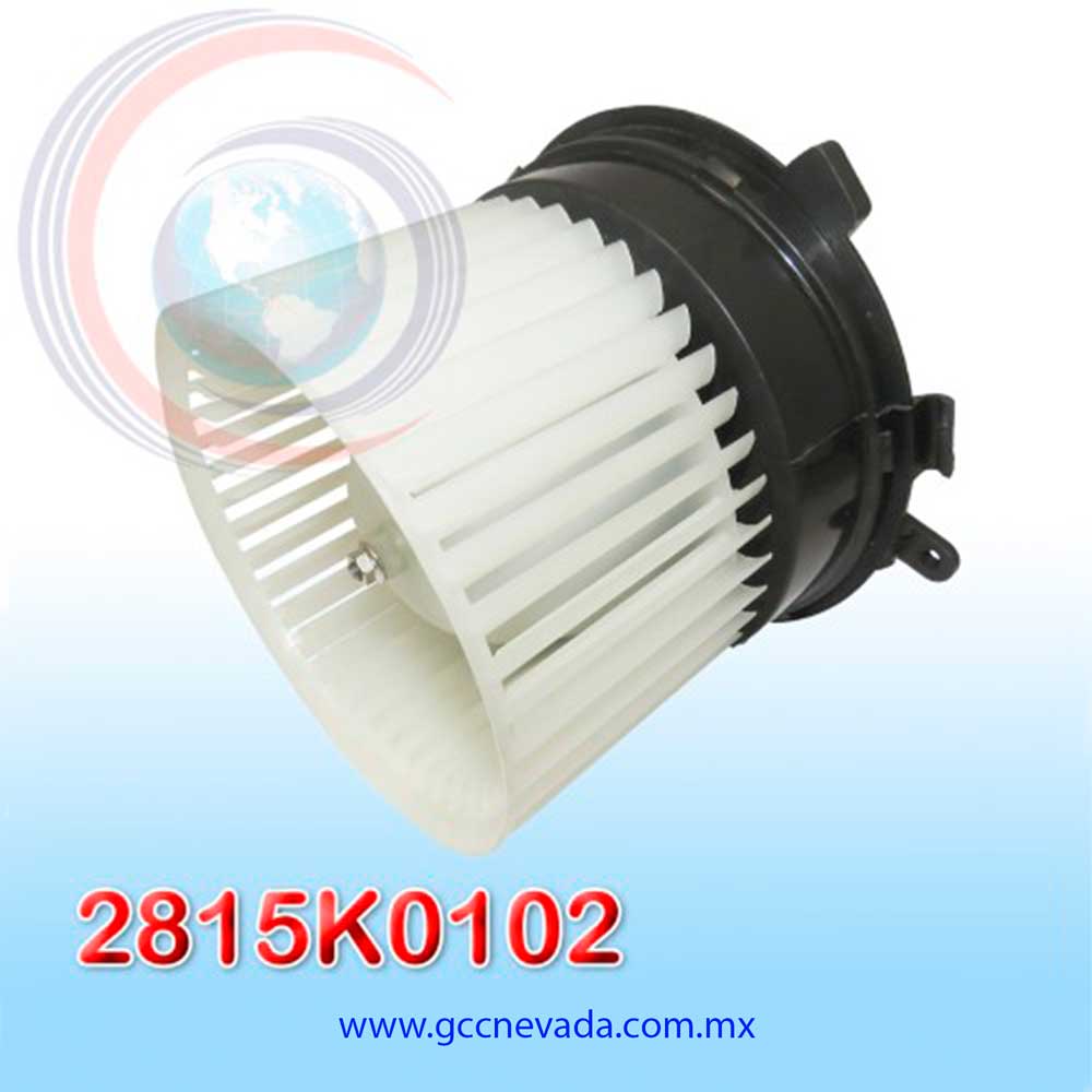BLOWER MOTOR NISSAN SENTRA / X-TRAIL T31 / QASHQAI AÑO 07/13 CW GIRO IZQUIERDO 12V C/T NEVADA ASIA