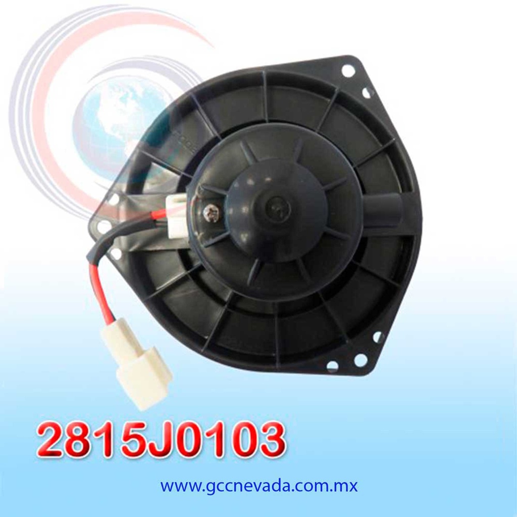 BLOWER MOTOR NISSAN URVAN CW GIRO IZQUIERDO 12V C/T NEVADA ASIA
