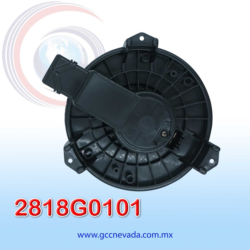 BLOWER MOTOR TOYOTA HILUX VIGO AÑO 05/10 / HIACE / RAV4 06/18 / CX9 CW GIRO IZQUIERDO 12V C/T NEVADA ASIA