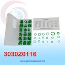 O-RING UNIVERSAL R-134-A (KIT DE 18 MEDIDAS) NEVADA ASIA