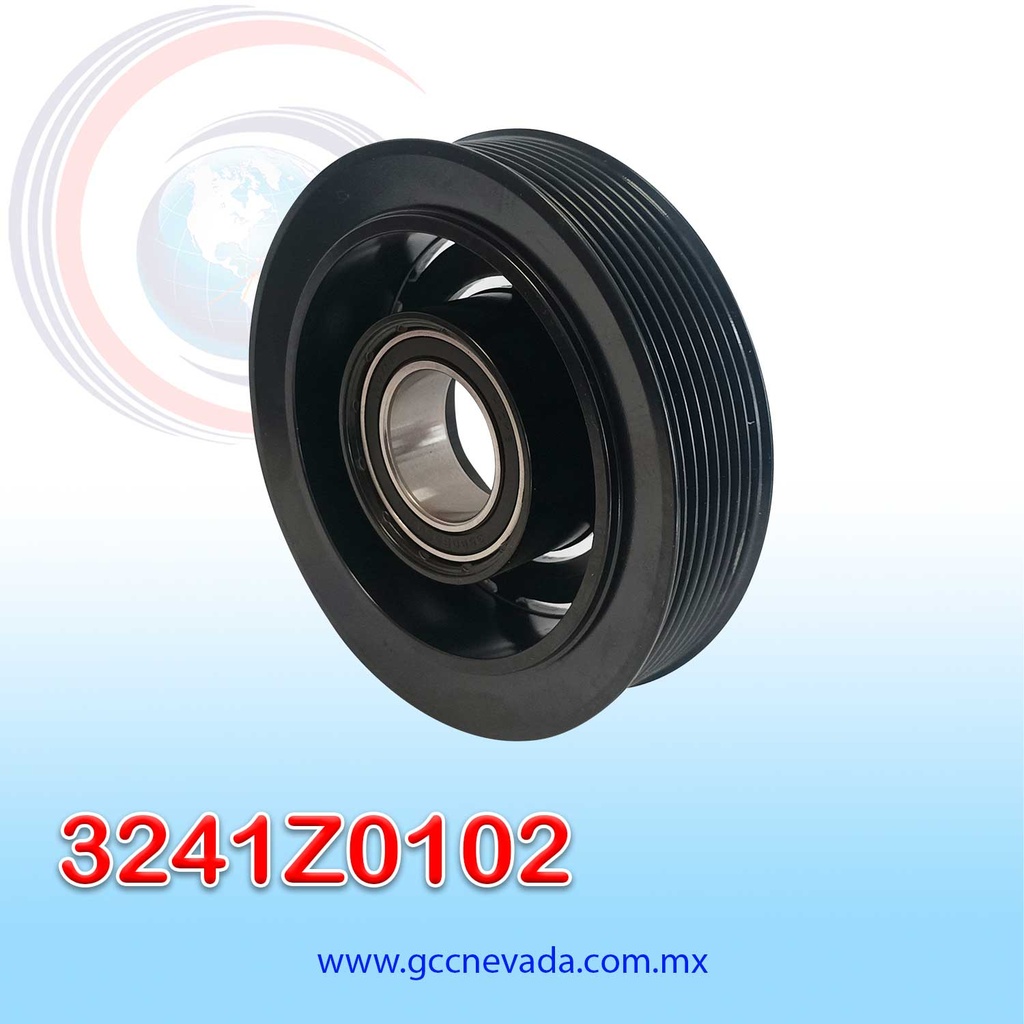 POLEA DE CLUTCH 709 8PK SIN ROLINERA NEVADA ASIA