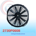 MOTOR ELECTRO VENTILADOR UNIV 14" L ASPA RECTA 120W 12V 4 CARBONES NEVADA ASIA