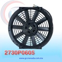 MOTOR ELECTRO VENTILADOR UNIV 14" L ASPA RECTA 120W 12V NEVADA ASIA
