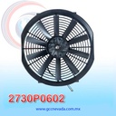 MOTOR ELECTRO VENTILADOR UNIV 14" L ASPA RECTA 80W 12V NEVADA CHINA