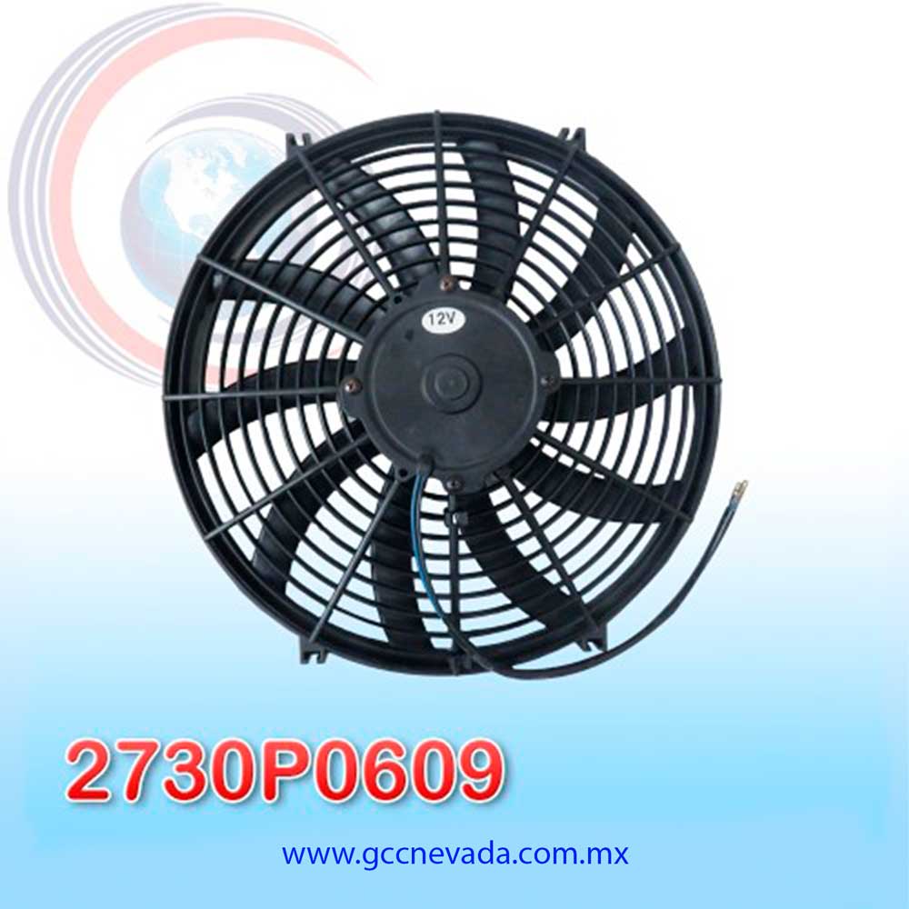 MOTOR ELECTRO VENTILADOR UNIV 14" S HELICOIDAL 120W 12V 4 CARBONES NEVADA ASIA