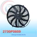 MOTOR ELECTRO VENTILADOR UNIV 14" S HELICOIDAL 120W 12V 4 CARBONES NEVADA ASIA